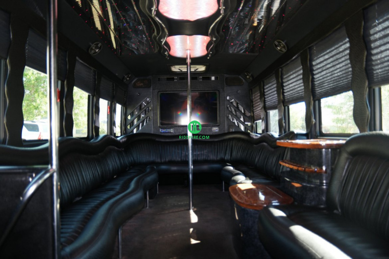 20 Passenger Party Bus Rental Houston